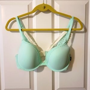 Aerie Bridget pushup bra - turquoise 36D